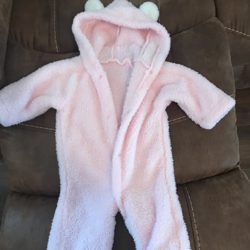 9-12 month fleece soft onesie